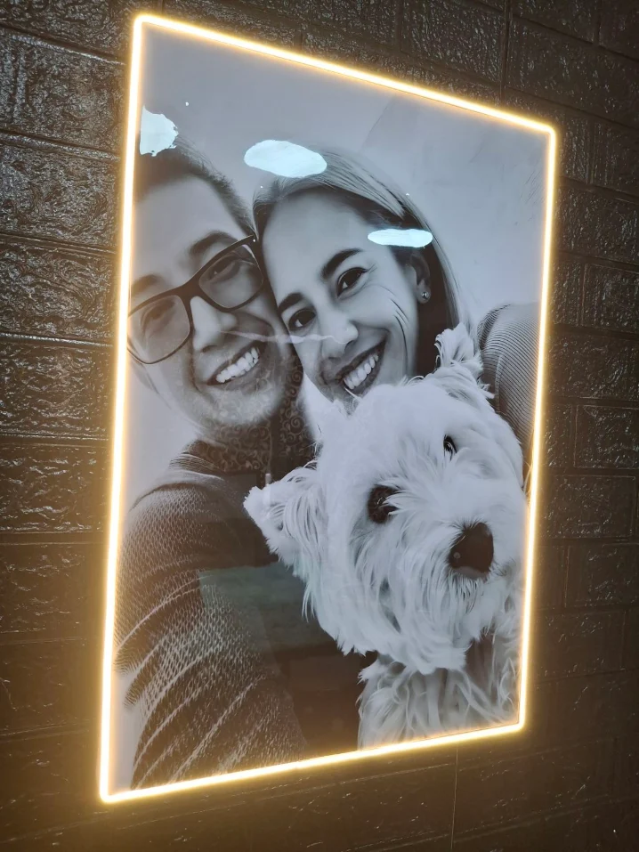Cuadro personalizado con LED