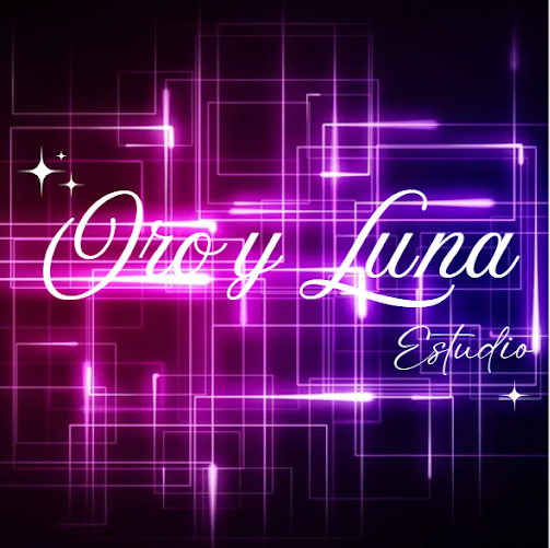 Logotipo original Oro y Luna Estudio